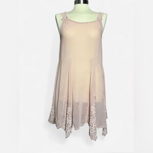 Free People Pink Mini Dress